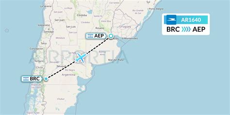 AR1640 Flight Status Aerolineas Argentinas: San Carlos de.